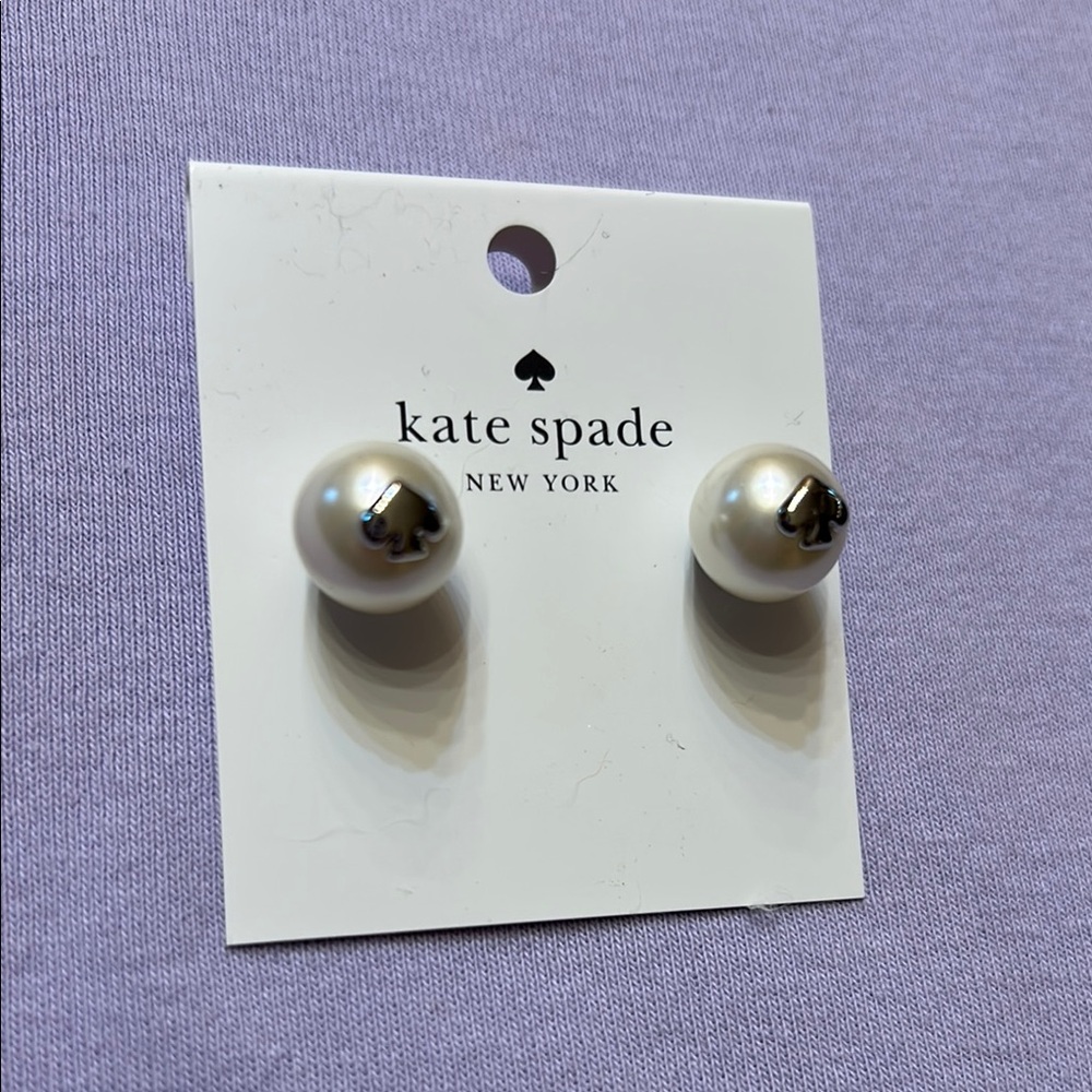 Kate Spade Pearl Stud Earrings